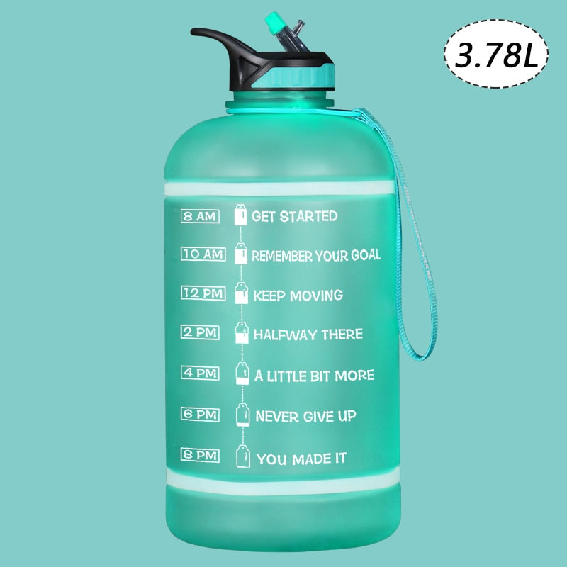 2.2/3.78L Gallon Water Bottle with Time Marker