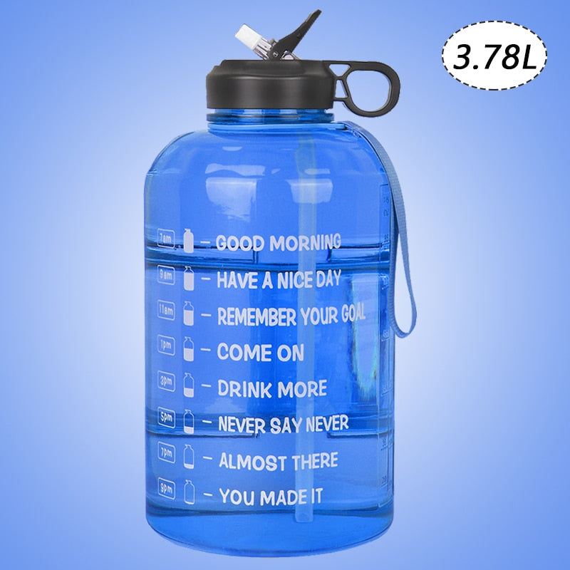 2.2/3.78L Gallon Water Bottle with Time Marker