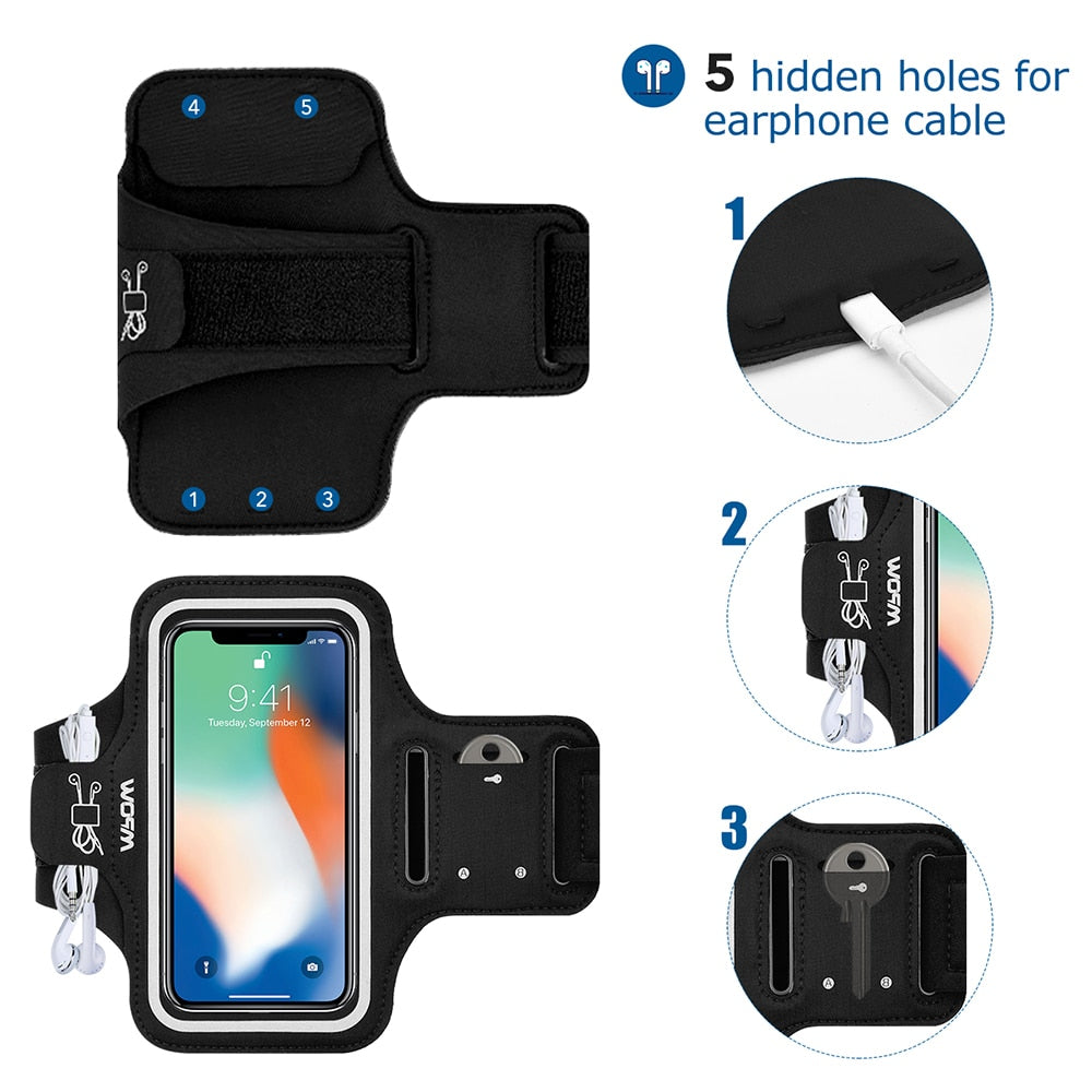 Universal Armband Belt for iPhone 12 Pro.