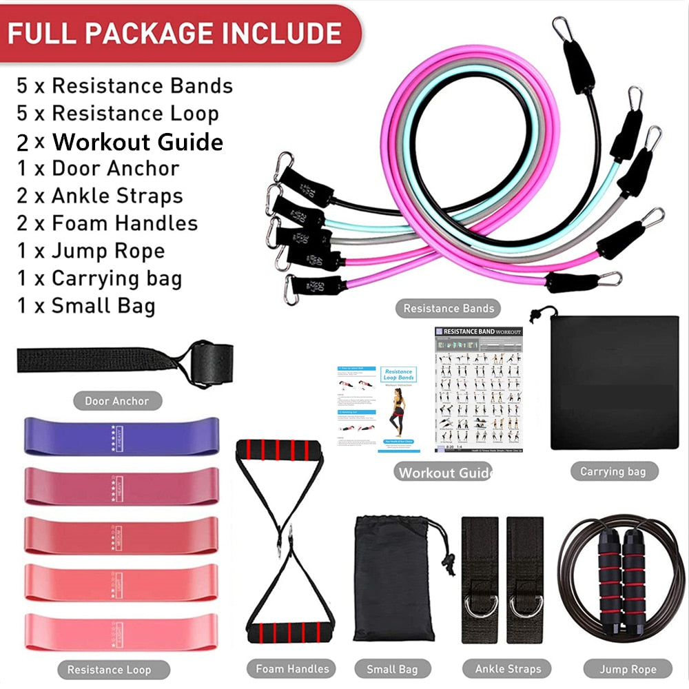 Women Fitness Resistance Loop Bands