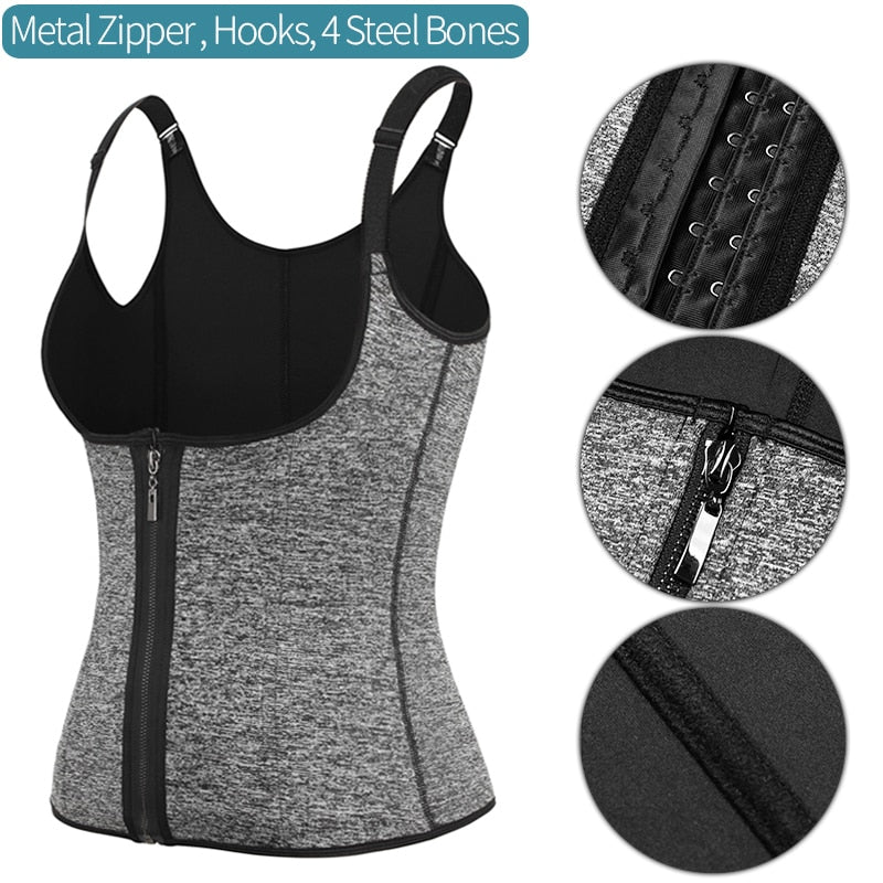 Sauna Sweat Vest Waist Trainer