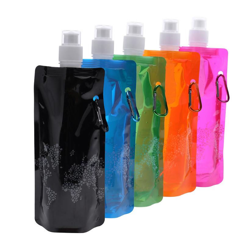 Portable Ultralight Foldable Silicone Water bag.