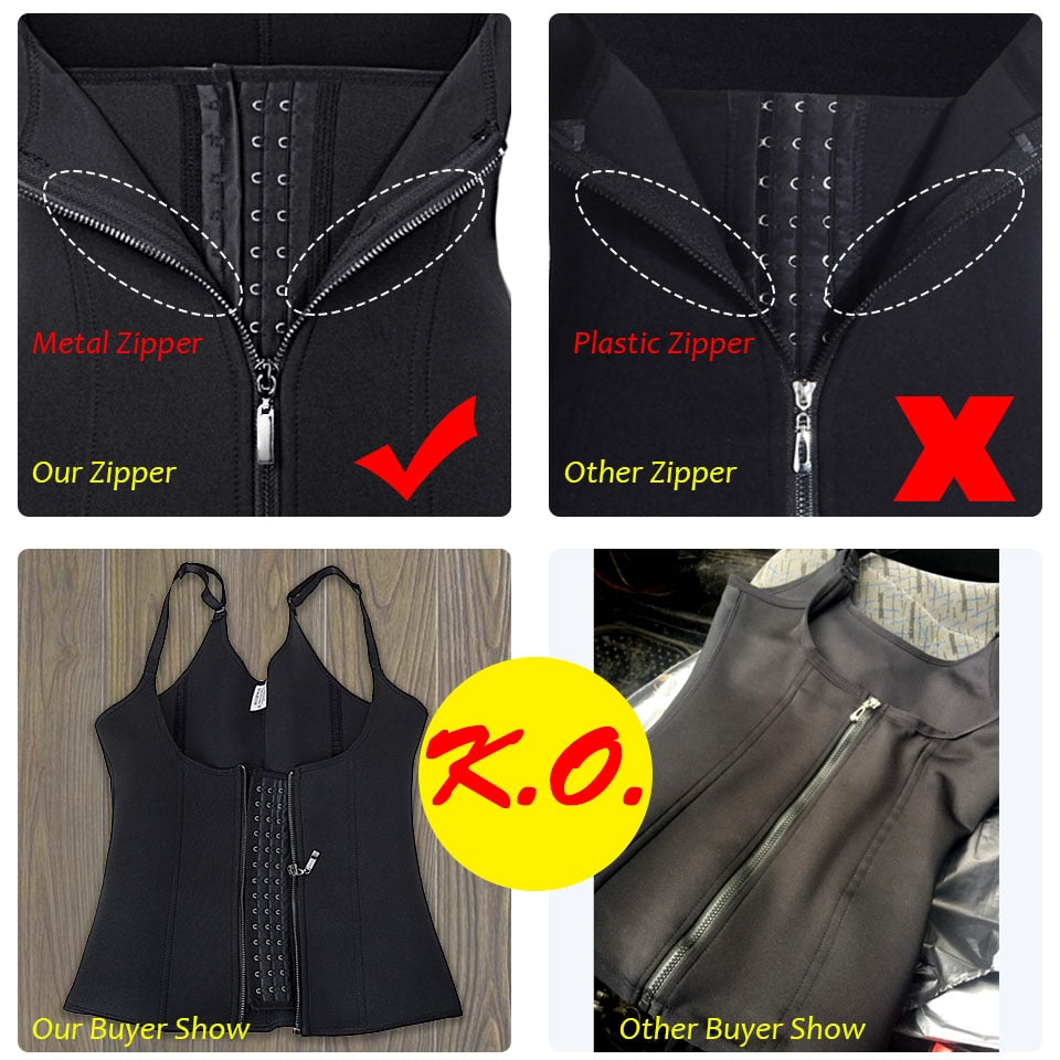 Sauna Sweat Vest Waist Trainer