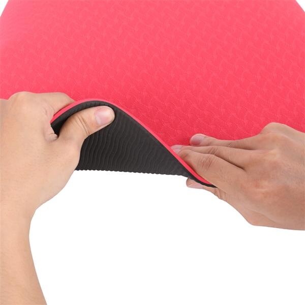 183x61x0.6cm TPE Yoga Mat with Storage Bag .