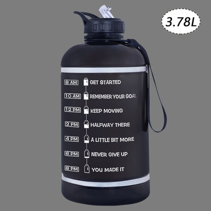 2.2/3.78L Gallon Water Bottle with Time Marker