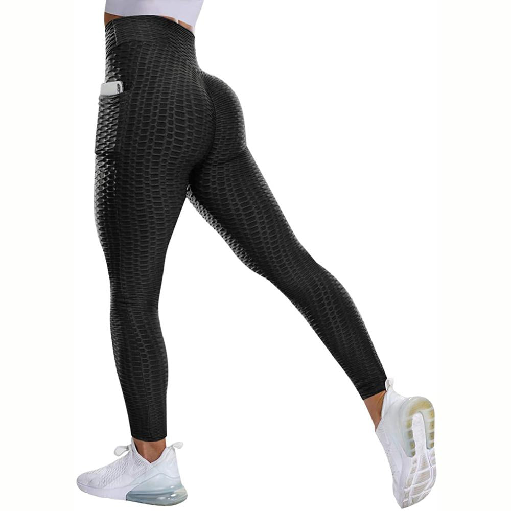 High Waist With Pocket Women Sport Fitness Leggings