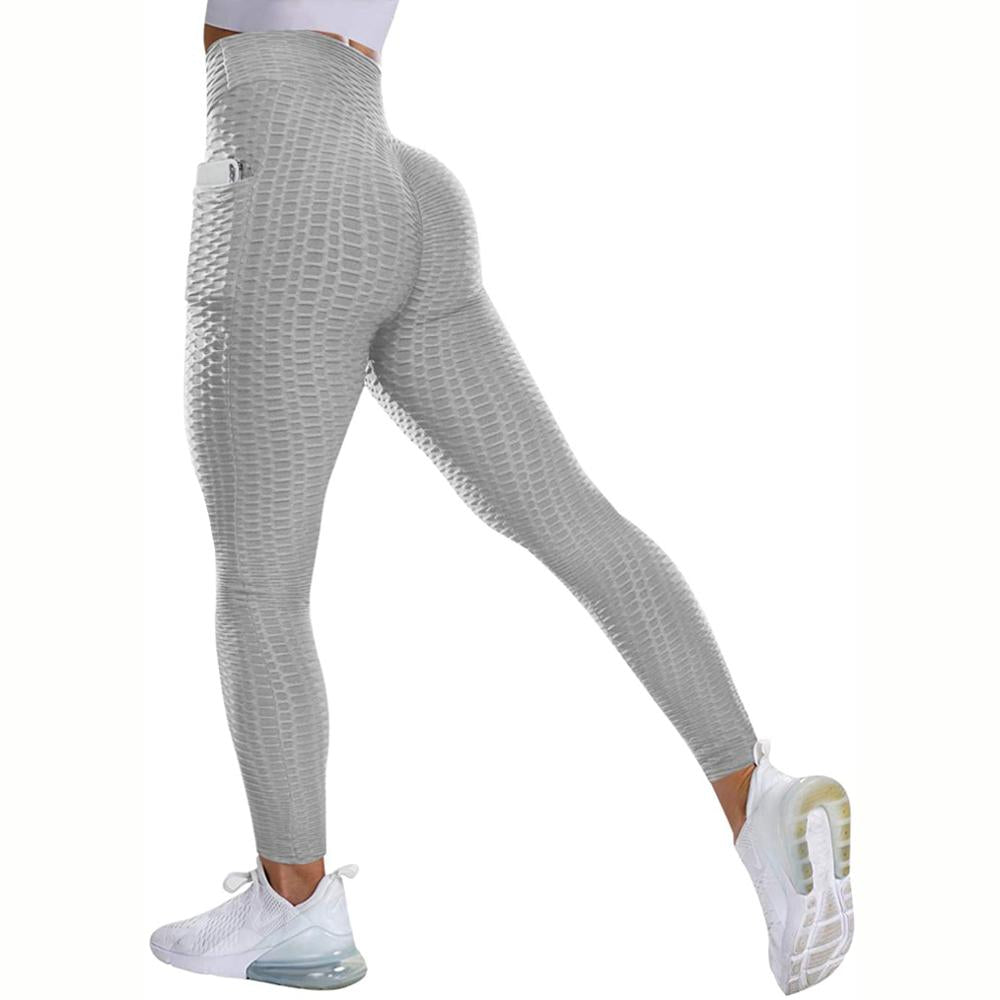 High Waist With Pocket Women Sport Fitness Leggings