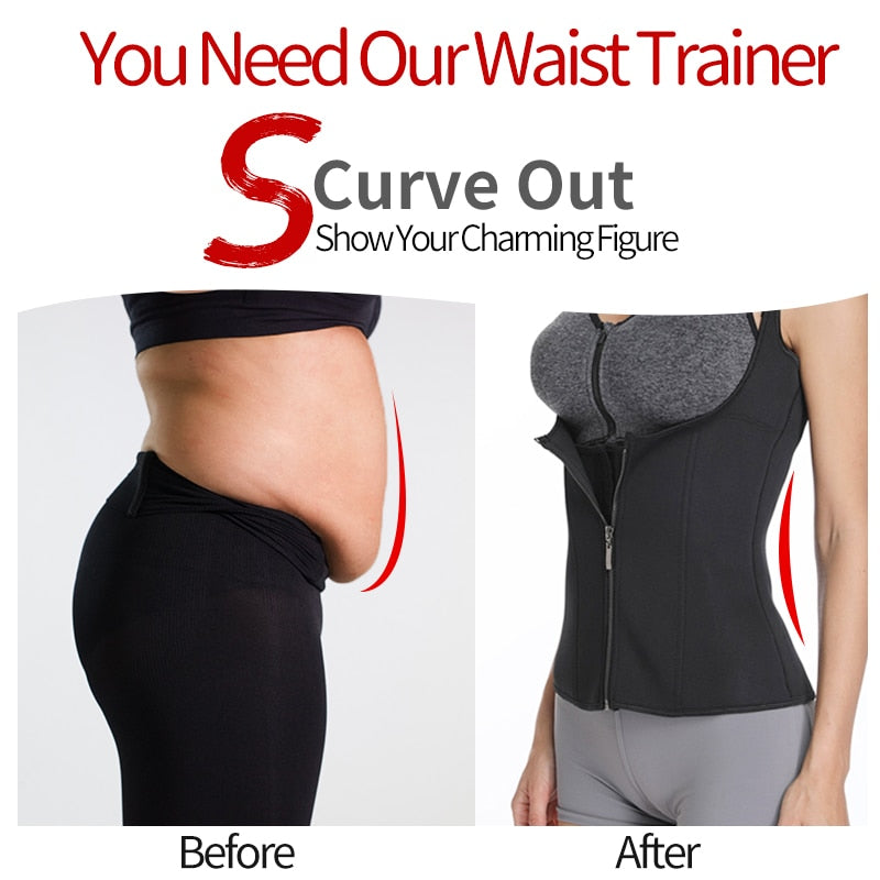 Sauna Sweat Vest Waist Trainer