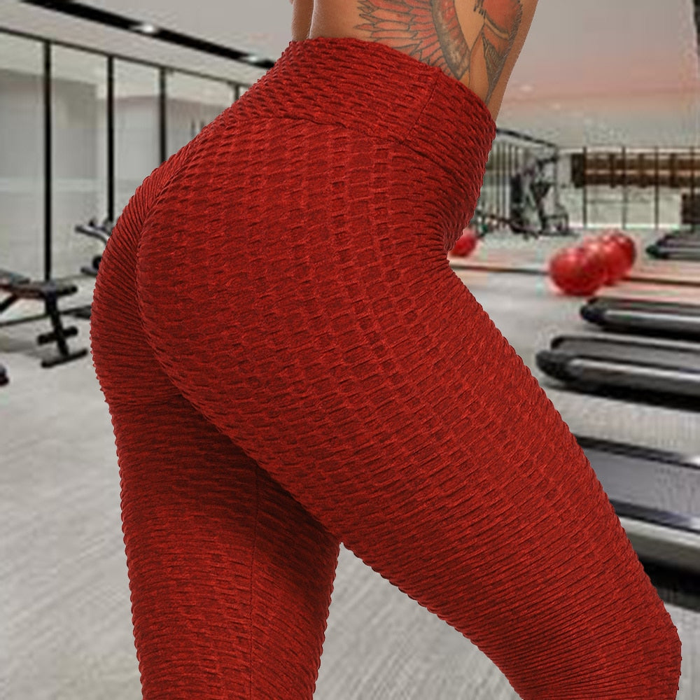 High waist Booty leggings sport Women Fitness.