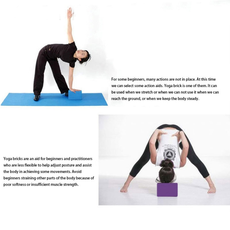 Yoga Blocks  Exercise Fitness Set