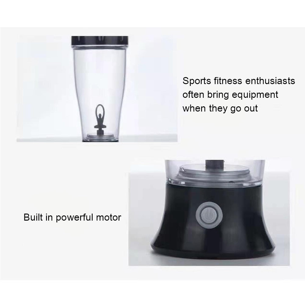 Electric Protein Shaker Mixing Cup Automatic Self Stirring Water Bottle